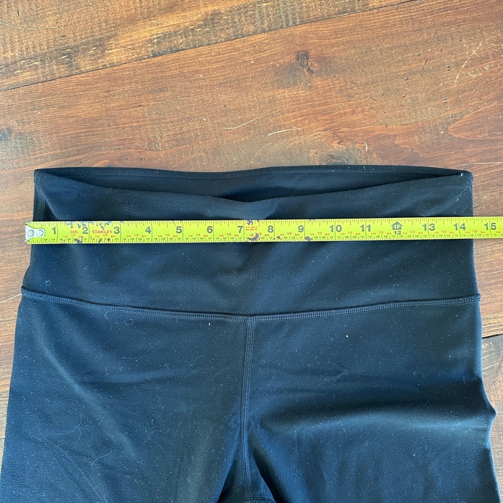 Athleta Black Leggings Full-Length Form-Fitting Size Medium - Picture 4 of 5